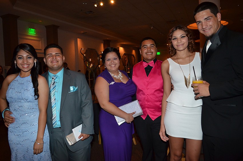Jailene Gomez, Angel Garcia, Arianne Recasens, Juan Alonzo, Mariah Lopez and Damon Golden