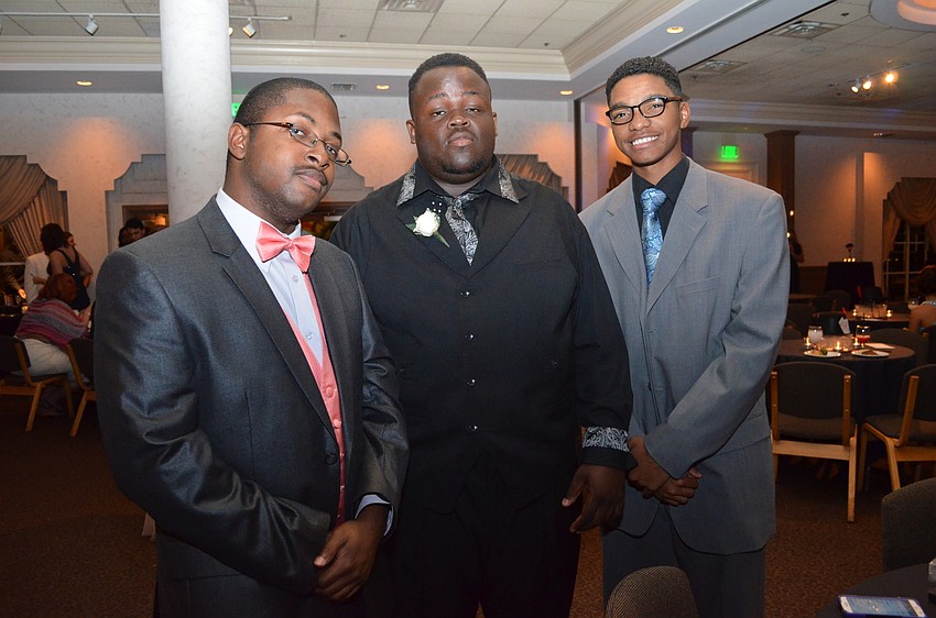 Joshua Gilbert, Jamal Watson and Jelani Mays