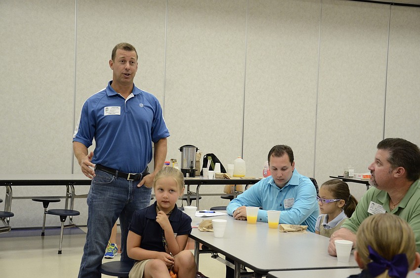 Ryan Barbour said he was proud of his daughter Sadie, a kindergartener, for making four cards for her mom for Mother's Day.