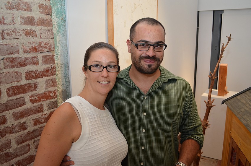 Amanda King and Miguel Elasamar