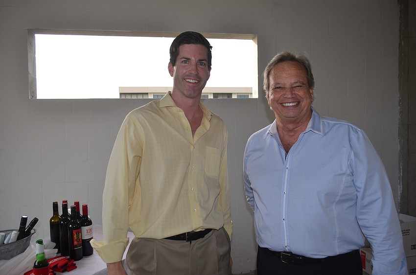 Ian Addy, of Michael Saunders & Co., and Peter Laughlin, of Premier Sotheby’s