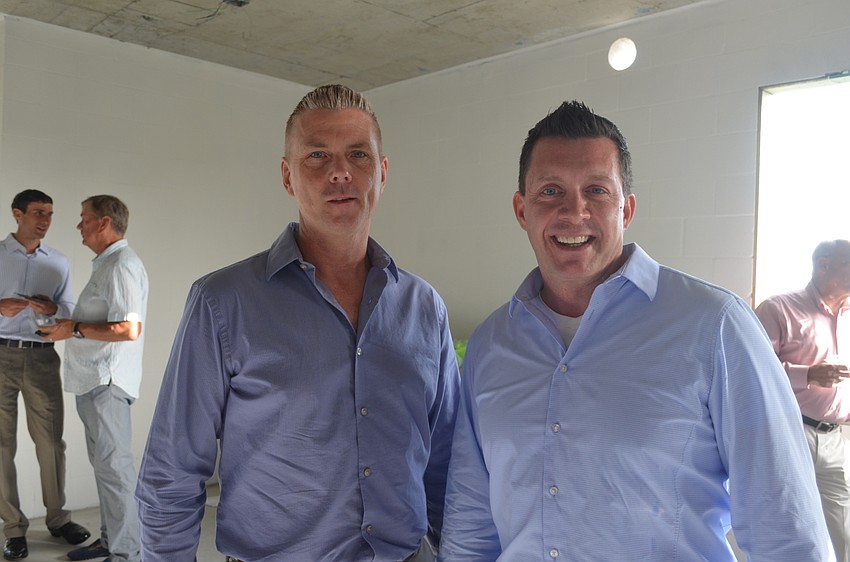 Dennis Miller, of Beach House Real Estate, and Jim Ptak, of Coldwell Banker