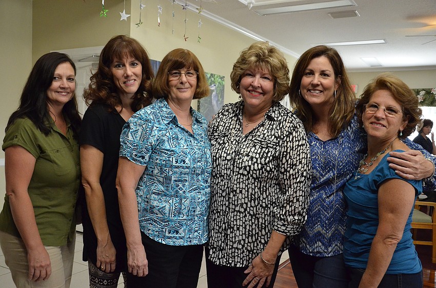 Janet Williams, Bunni Roberts, Tina Backhus, Marcy Davidson, Linda Haluska and Mary Searing are all teachers who have been at Tara Elementary School since it opened 23 years ago.