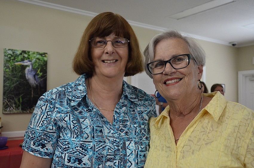 Tina Backhus and Donna King