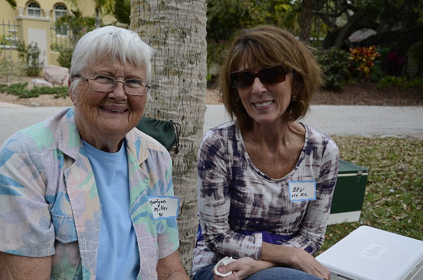 Marilynn Miller and Beverly Palmer