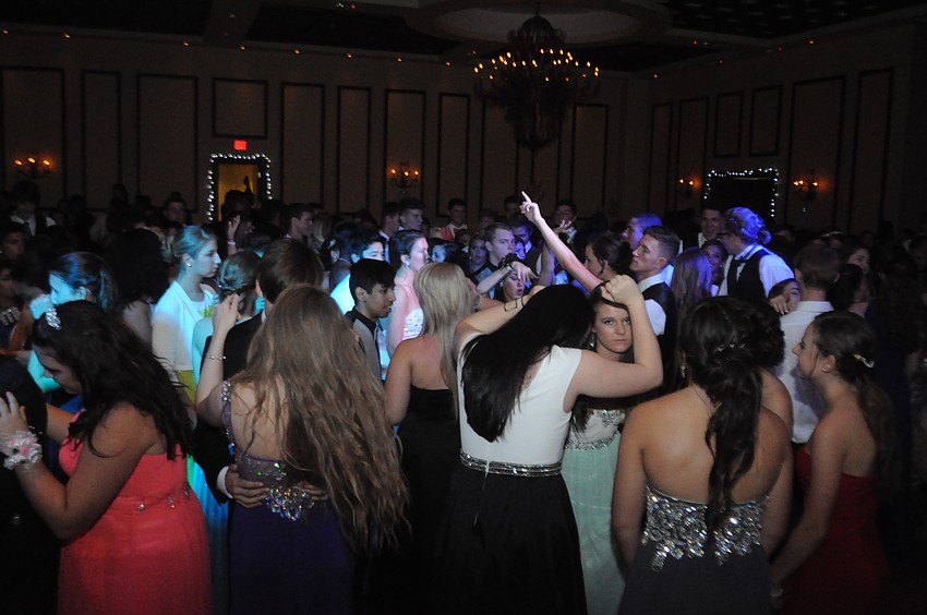 Students packed the dance floor on their favorite songs.