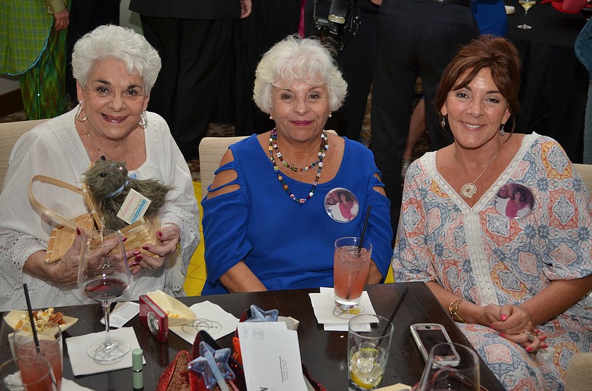 Phyllis Tarmus, Diana Rose and Robin Zecola