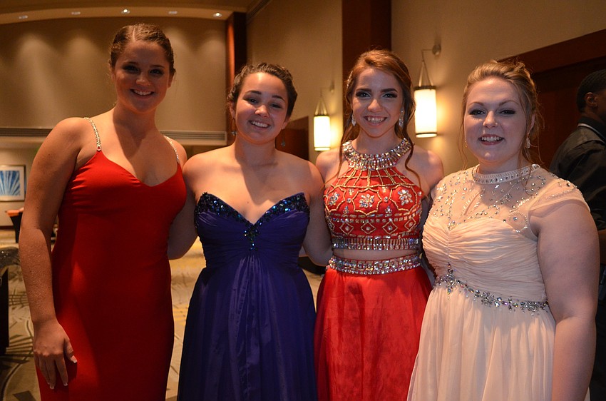 Angelica Adolfsson, Anne Eible, Cheyenne Griffith and Cora Wade