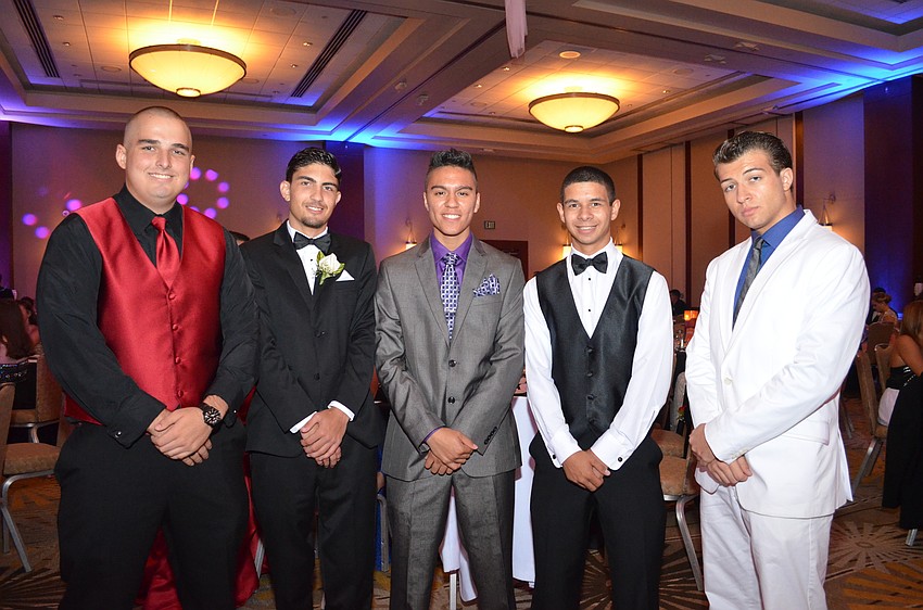 Hunter Martin, Adrian Myslinksi, Victor Zabala, Eric Padilla and Nico Russo