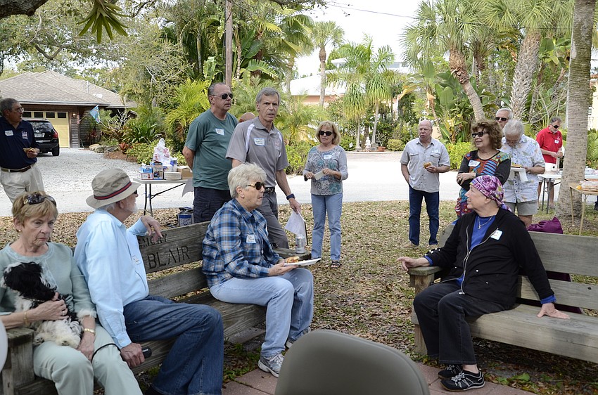 Board President Howard Scherer encourages people to get involved in the association.