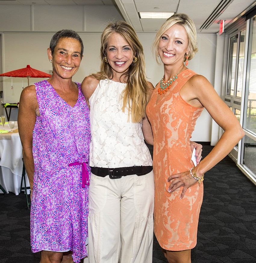 Nelle Miller, Gina Arias and Theresa Getzen