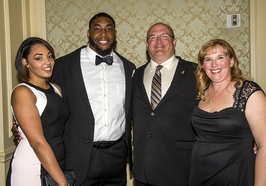 Asha Joyce, Devon Still and Brent and Lisa Hill