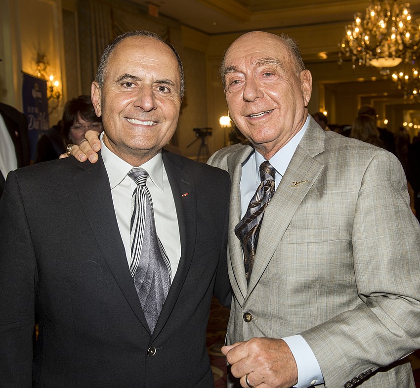 John Saputo and Dick Vitale