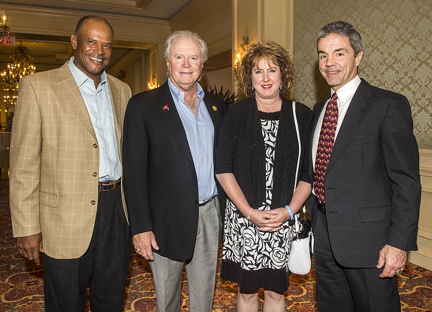 Walter Carter, Barry Smith, Joy Beech and Monk Bonasorte
