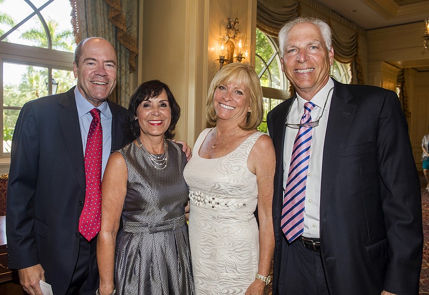 Mike and Joann Barger with Lee and Jackie Martino