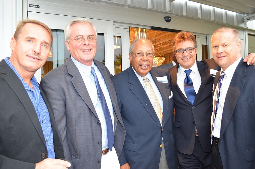 Devin Rutkowski, Danny Bilyey, James Brown, Marcus Anast and Art Jackman