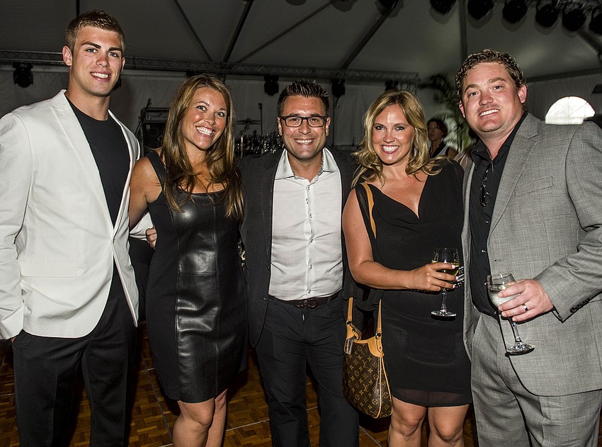 Blaine Wyatt, Tiffany and Mike Potillo and Liz and Gabe Barten