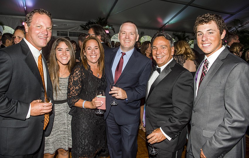 Bob, Cory and Alli Taraska, Patrick Wright, Jaime DiDomenico and Jake Taraska