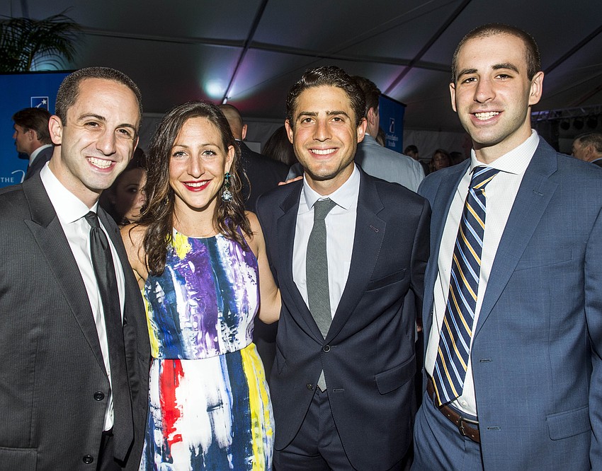 Adam Cohen, Rachel Berkun, Evan Benderson and Michael Berkun