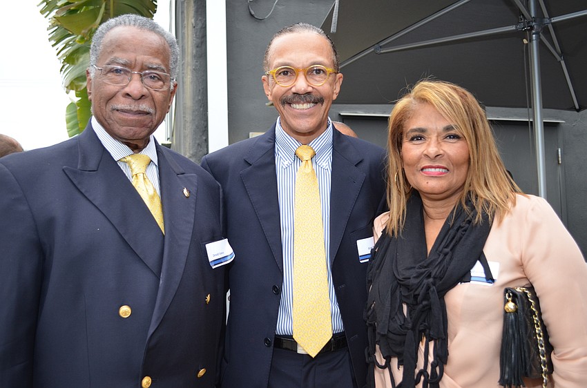 Donald Vance with Gregg and Hannah McDaniel