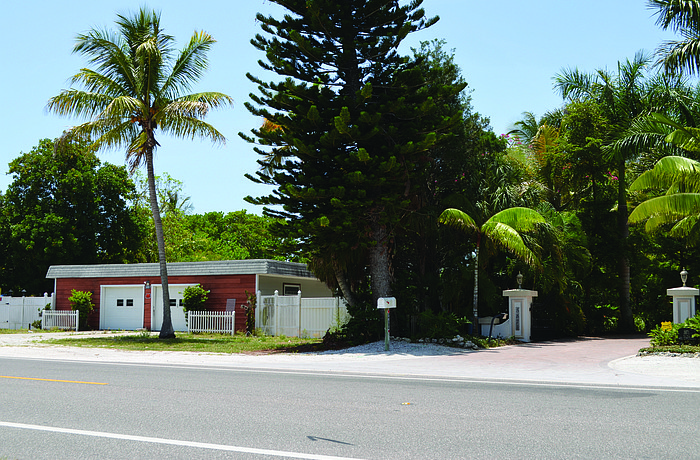 When combined, two neighboring Gulf-front properties at 5871 and 5861 Gulf of Mexico Drive make up one of three properties on the Key with approximately 200 feet of Gulf-front width. Photo by Kurt Schultheis
