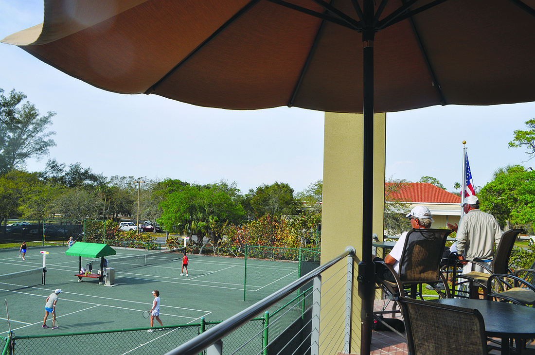 The Longboat Key Public Tennis Center was built in 2003. File photo