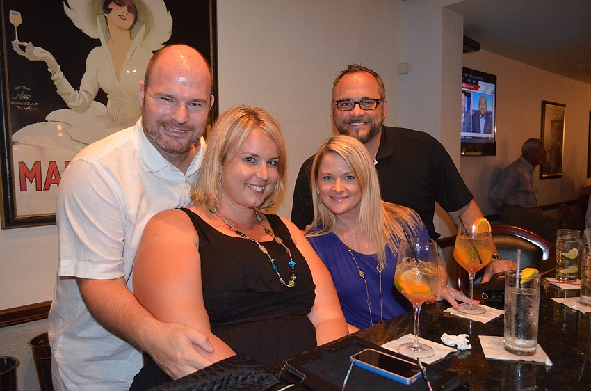 Wayne and Candice Carr with Julie and Sean Ruffing