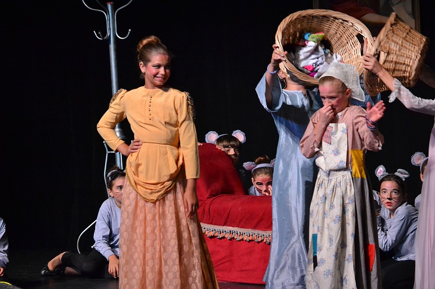 Ansley Morris plays the Stepmother to Cinderella.