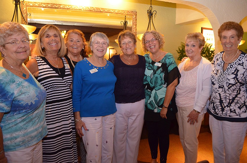 Women's Club committee members Kay Thorson, Judith Treloar, Angela Cianciulli, Mary Overman, Shirley Berardinelli, Pat Bucci, Lillian Dura and Maryann Mayer.