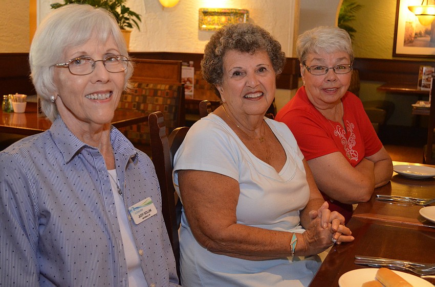Judy Solum, Madalyn Tiffany and Mary Ann Graws
