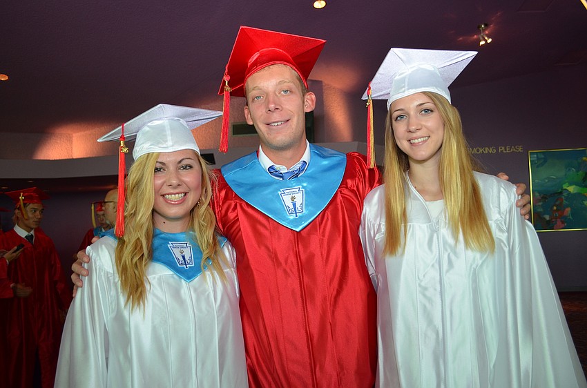 Courtney Astore, James Davenport and Michelle Charters