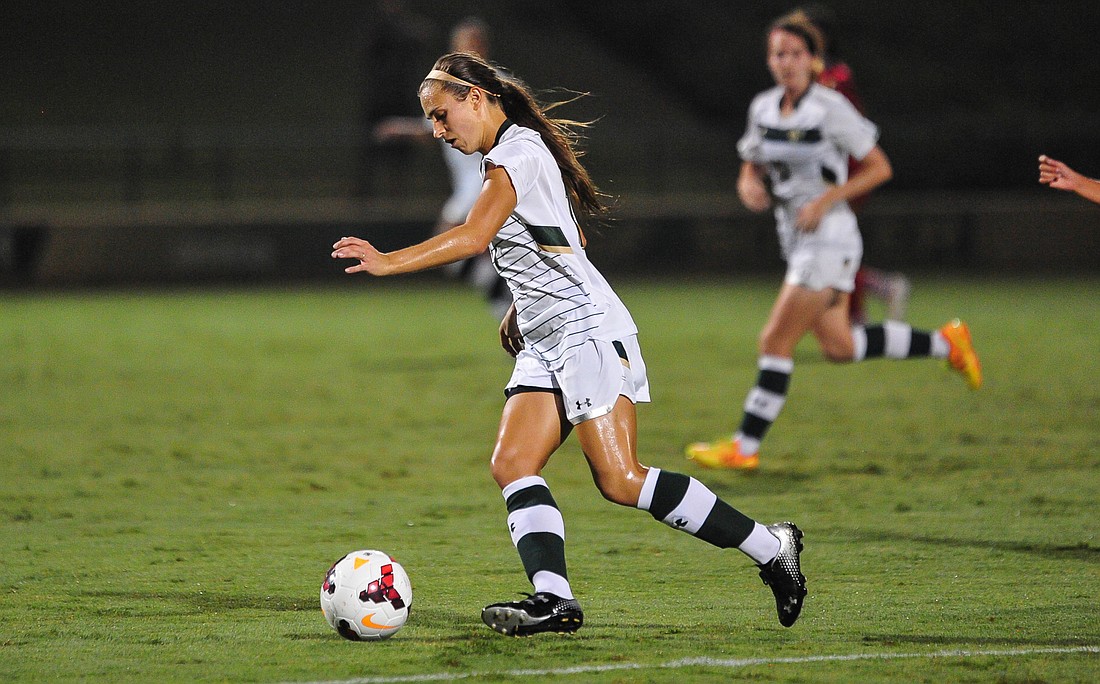 Forward Sarah Miller scored three game-winning goals and added a pair of assists during her senior season at the University of South Florida.