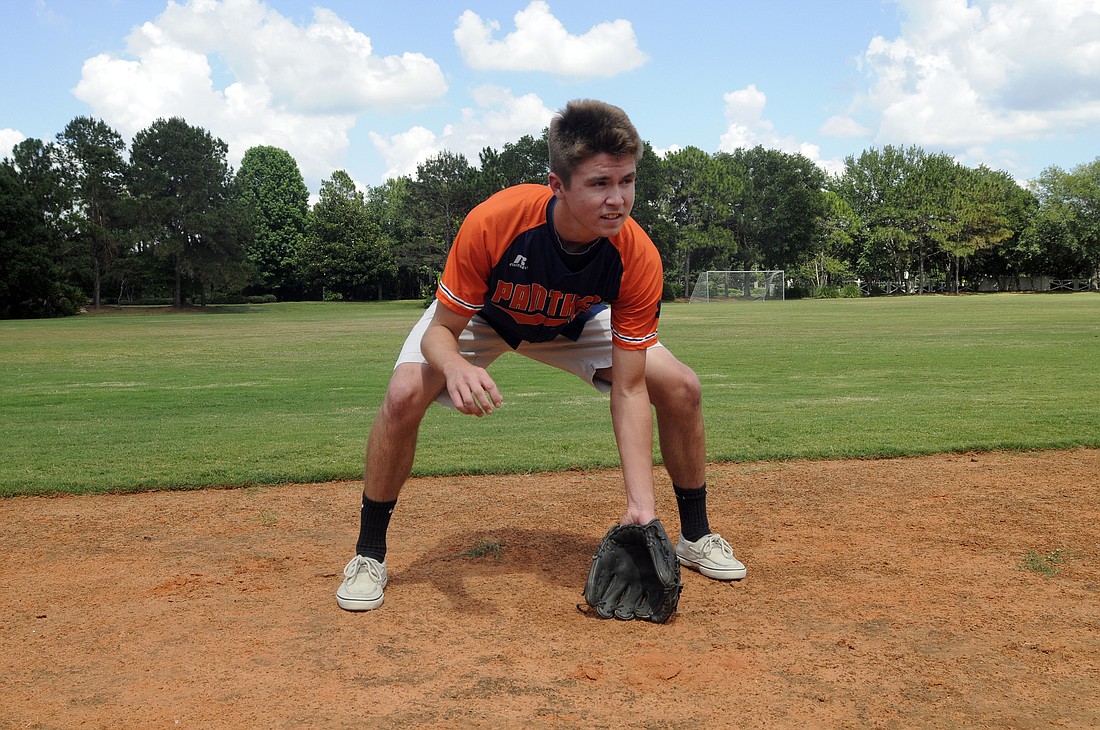 Bradenton Christian shortstop David Hinkel will continue his baseball career next year at Southeastern University, in Lakeland. Photo by Jen Blanco
