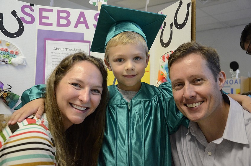 Heather, Sebastian and Arne Lemke