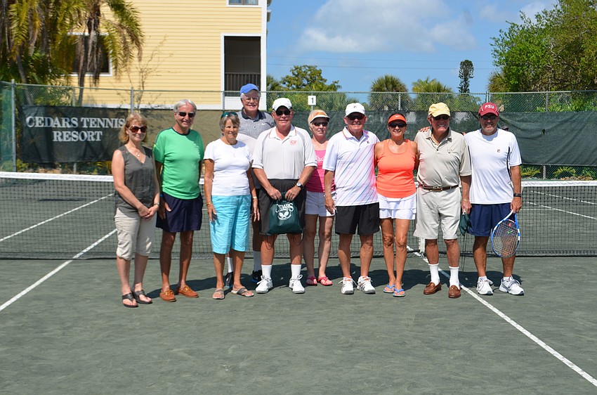 Jacqui Ellis, Jim Forst, Janet Banks, Ed Dwyer, Tom Kane, Julie Bales, Les Brassington, Penny Klein, Greg McCain and David Green, all winners of the various competitions