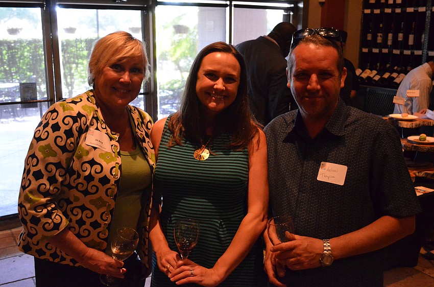 Jill Berg, Jamie Jalwan and Andrew Thompson