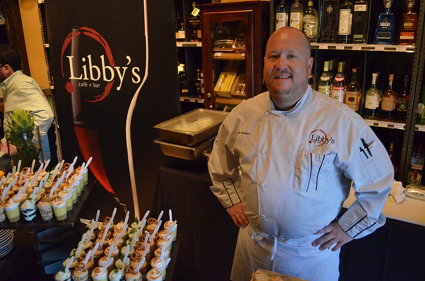 Kyle Harrington, executive chef of Libby’s Café & Bar