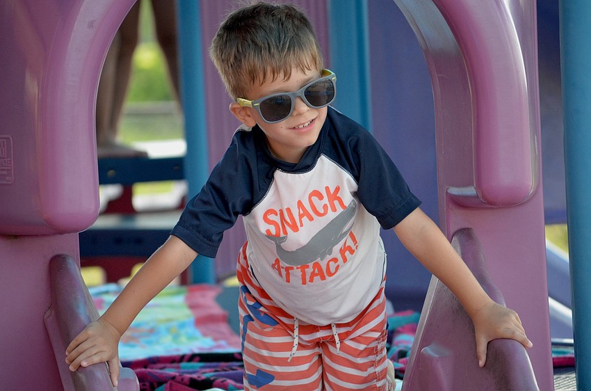 Aidin Krudic is the king of the slide.