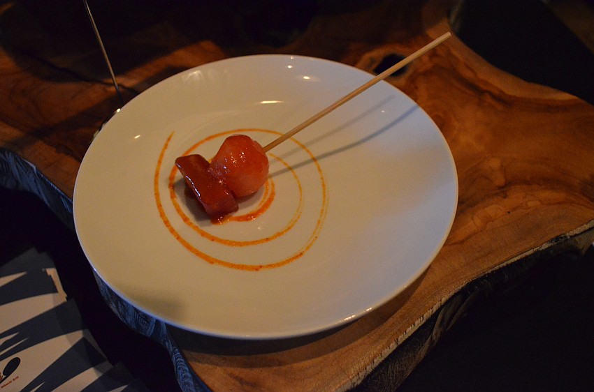 Tsunami Sushi’s Tuna Lollipop