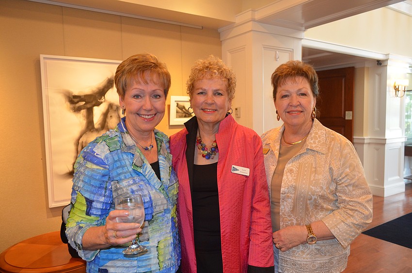 Peggy Latini, Lynn Simmons and Kathleen Powell