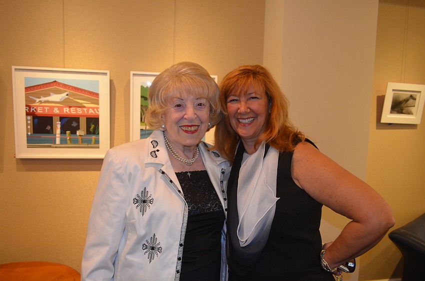 Bella Adams and Susan Pinzino