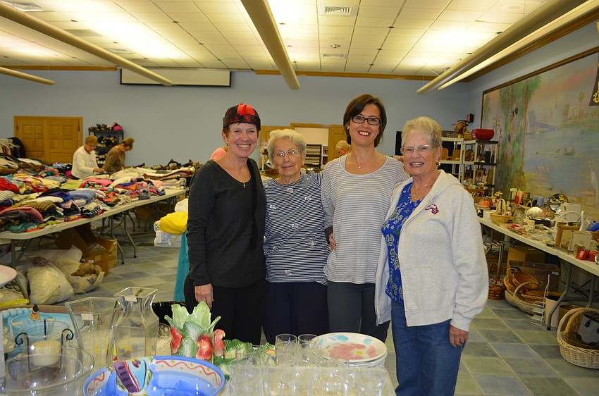 Mary Lou Ivaska, Stella Kelley, Maureen Watterson and Dionne Reinert