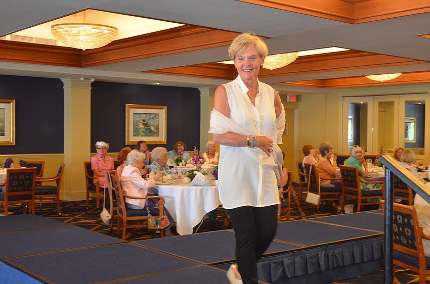 Marilyn Huseby models.