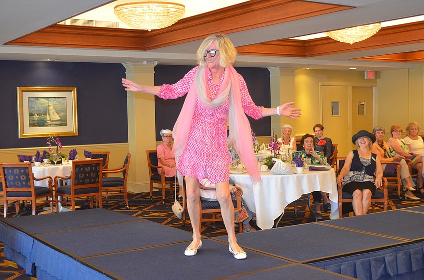 Annette Lloyd models.