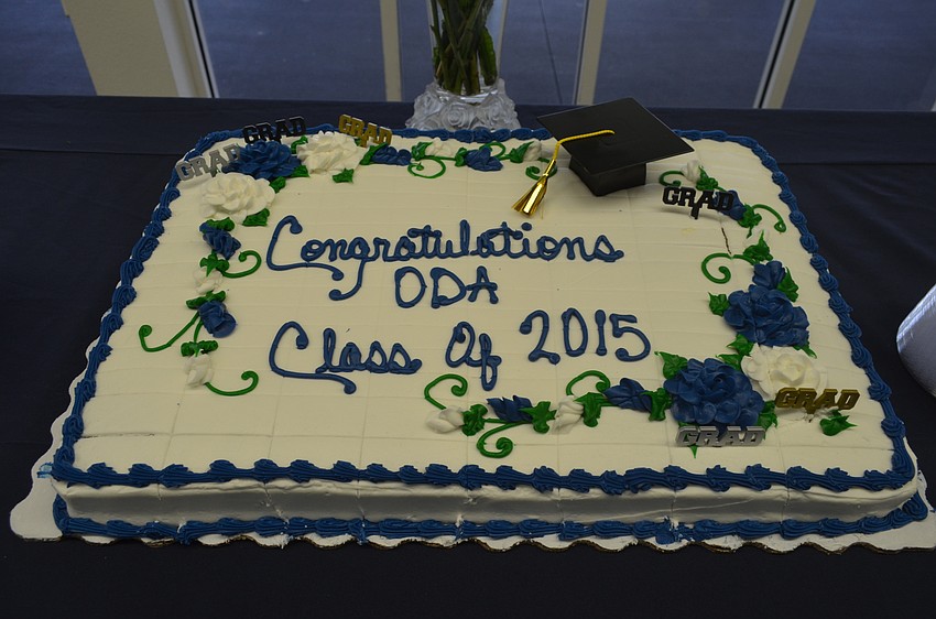 A reception was held following the ceremony.