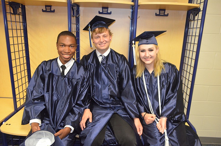 Caleb Williams, Noah Blumenthal and Katie Young