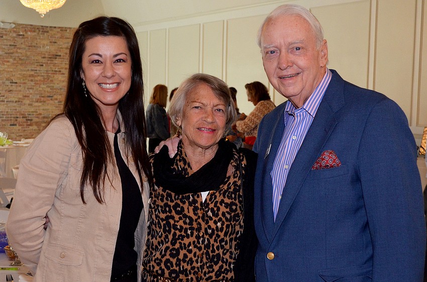 Rosemary Angeleri, Nancy Bushnell and Vic Reiling