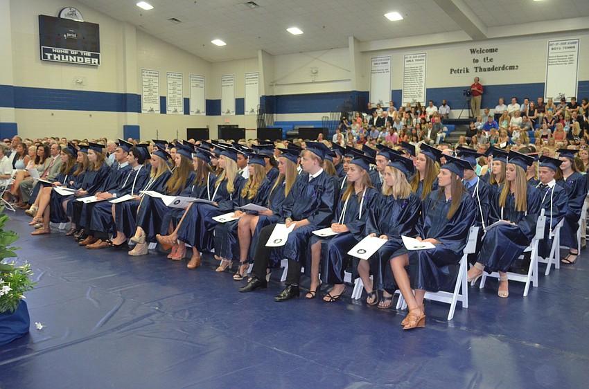The class of 2015 was the school’s largest in history.