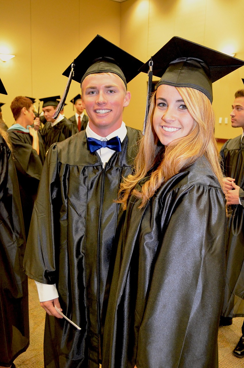 Friends Motte Morrison and Jessica Munoz can't wait to graduate.