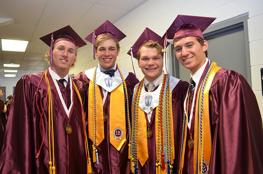 Carter Page, Jacob Salminen, Kenneth Richardson and Tyler Picchi